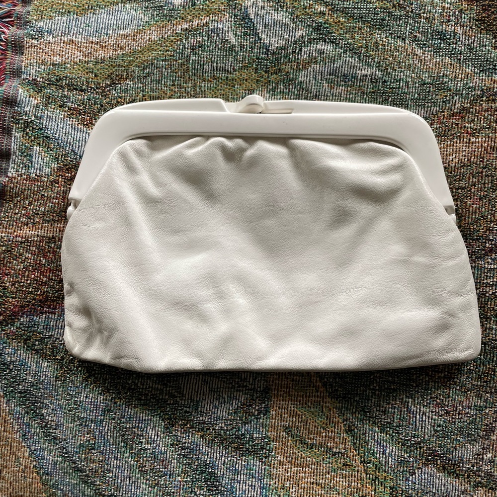 White Italian Clutch